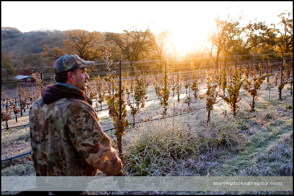 turkeyhunt-001 Bill Hatcher hunts for turkeys on a property on Calistoga Road, in Santa Rosa.